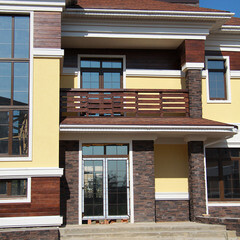 Искусственный камень White Hills Фьорд Лэнд темно-коричневый (24 шт.=0,8 кв.м) - фото 4