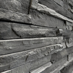 Искусственный камень White Hills Фьорд Лэнд черно-серый (24 шт.=0,8 кв.м) - фото 12