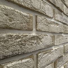 Искусственный камень White Hills Лондон Брик молочный (60 шт.=1,16 кв.м) - фото 7