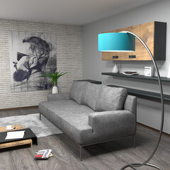 Искусственный камень Monte Alba Лофт белый (64 шт.=1,04 кв.м) - фото 5