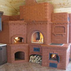 Кирпич печной облицовочный полнотелый красный М300 250х120х65 мм 1NF КС-Керамик - фото 6