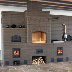 Кирпич печной облицовочный полнотелый темный шоколад М300 250х120х65 мм 1NF КС-Керамик - фото 8