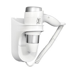 Фен для волос настенный Puff 1600 1600 Вт белый