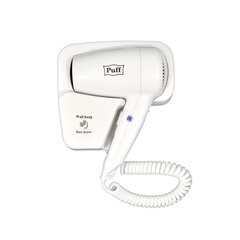 Фен для волос настенный Puff 1200 1200 Вт белый