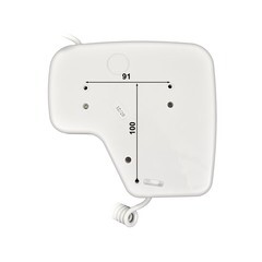 Фен для волос настенный Puff 1200В 1200 Вт белый - фото 7