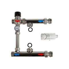 Изображение товара Насосно-смесительный узел Ридан FHM-CR для теплого пола без насоса (088U0090R)