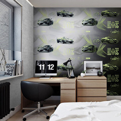 Обои компакт-винил на флизелиновой основе Erismann Benefit Rally 60704-02 (1,06х10,05 м) - фото 6