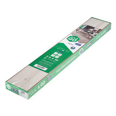 Ламинат 33 класс Clic&Go Siena дуб лигурия 1,596 кв.м 10 мм с фаской влагостойкий - фото 3