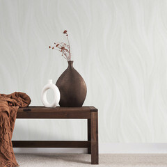 Обои вспененный винил на флизелиновой основе Erismann Romantic Silk 60809-04 (1,06х10,05 м) - фото 5