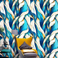 Обои компакт-винил на флизелиновой основе Elysium Каменный цветок Е106907 (1,06х10,05 м) - фото 5