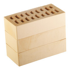 Кирпич облицовочный пустотелый слоновая кость М150 250х120х65 мм 1NF Брянск - фото 4