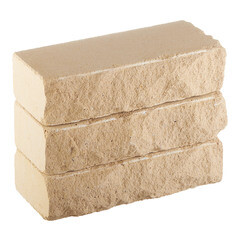 Кирпич облицовочный силикатный полнотелый желтый антик рустированный с ложка М150 250х110х65 мм 0,7 NF БЗСК - фото 4