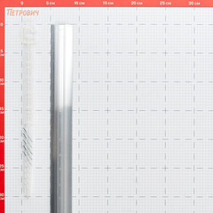 Порог алюминиевый разноуровневый кант 40х900 мм без покрытия перепад до 8 мм - фото 2
