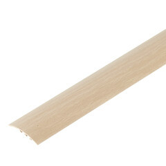 Порог алюминиевый разноуровневый кант 40х900 мм дуб перепад до 8 мм - фото 1