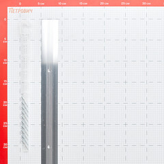 Порог алюминиевый одноуровневый стык 40х1800 мм без покрытия - фото 2