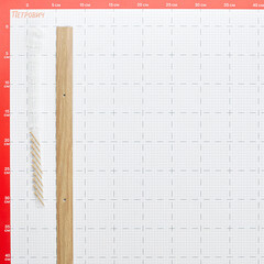 Порог алюминиевый одноуровневый стык 28х1800 мм дуб - фото 2