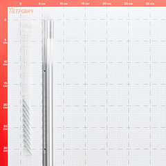 Порог алюминиевый угловой наружный 19х19х1800 мм без покрытия - фото 2
