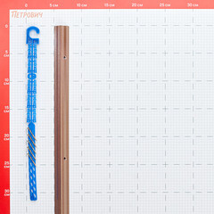 Порог алюминиевый угловой наружный 19х19х900 мм медь - фото 2