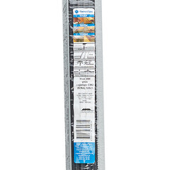 Порог алюминиевый угловой наружный 37,5х23х900 мм серебро с резиновой вставкой - фото 3