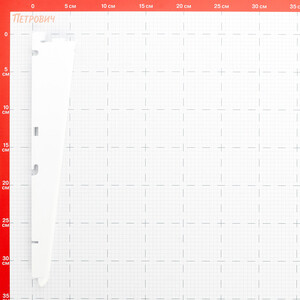 Кронштейн для полки металлический белый 335 мм Титан-GS — купить в Санкт-Петербурге: цены, характеристики, отзывы и фото в интернет-магазине Петрович.