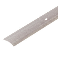 Изображение товара Порог алюминиевый разноуровневый кант 40х900 мм дуб серый перепад 15 мм