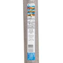 Порог алюминиевый разноуровневый кант 40х900 мм дуб серый перепад 15 мм - фото 3