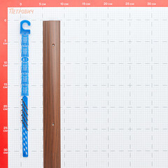 Порог алюминиевый разноуровневый кант 40х900 мм дуб темный перепад 15 мм - фото 2