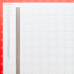 Порог алюминиевый одноуровневый стык 25х1800 мм дуб серый - фото 2