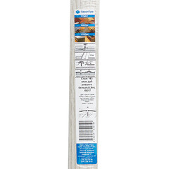 Порог алюминиевый одноуровневый стык 30х900 мм дуб ривалго белый - фото 3