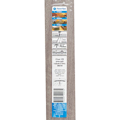 Порог алюминиевый одноуровневый стык 40х1800 мм дуб серый - фото 3