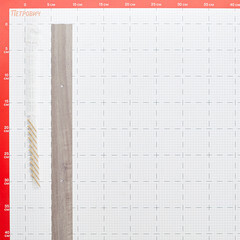 Порог алюминиевый одноуровневый стык 40х1800 мм дуб серый - фото 2