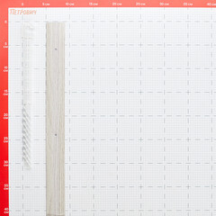 Порог алюминиевый одноуровневый стык 40х1800 мм дуб ривалго белый - фото 2