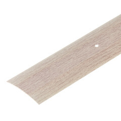 Изображение товара Порог алюминиевый одноуровневый стык 60х1800 мм беленый