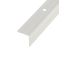 Порог алюминиевый угловой внутренний 19х19х900 мм дуб ривалго белый - фото 4