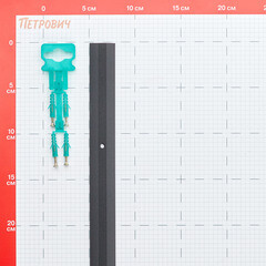 Порог алюминиевый одноуровневый стык 28х900 мм черный - фото 2