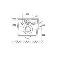Комплект инсталляции TECE с унитазом Spring S с кнопкой черной и сиденьем дюропласт микролифт быстросъем (K955204WCS\K401204WCS) - фото 3