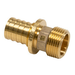 Соединитель прямой Рехау MX 32 мм х 1 НР(ш) (11096911001) - фото 1