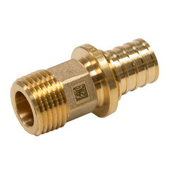 Соединитель прямой Рехау MX 20 мм х 1/2 НР(ш) (11096741001) - фото 1