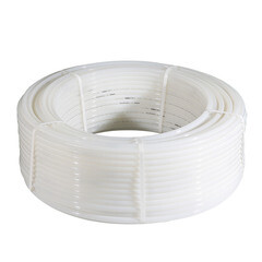 Изображение товара Труба для теплого пола PERT Valtec 16х2 мм из термостойкого полиэтилена (200 м) белая (VR1620.200C)