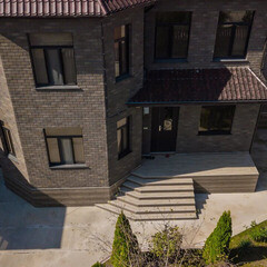 Панель фасадная гибкая Технониколь Hauberk 1000х250 мм кирпич песчаный 2 кв.м - фото 8