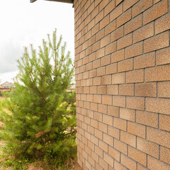 Панель фасадная гибкая Технониколь Hauberk 1000х250 мм кирпич песчаный 2 кв.м - фото 6