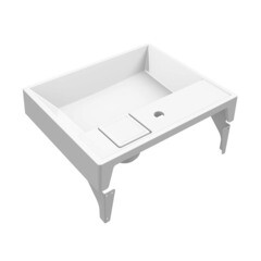 Раковина на стиральную машину Paola Juno 60х50 см (00-00011391) - фото 4