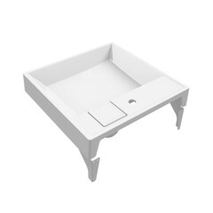 Раковина на стиральную машину Paola Juno 60х60 см (00-00011330) - фото 4