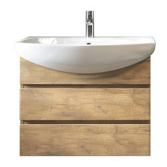 Изображение товара Тумба под раковину Vigo Wing 60 см подвесная дуб золотой (tp.WIN.BAL.60.2Y дуб золотой)