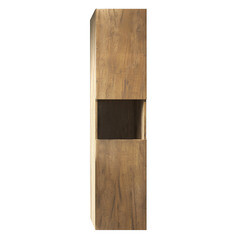 Пенал Vigo Wing 35 см подвесной дуб золотой - фото 1