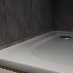 Бордюр для ванн и поддонов Good Door ABS 185х1,5 см белый (НБ00001) - фото 4