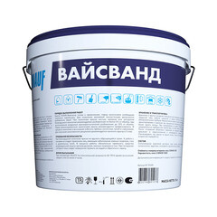 Краска моющаяся Кнауф Вайсванд белая матовая 15 кг - фото 3