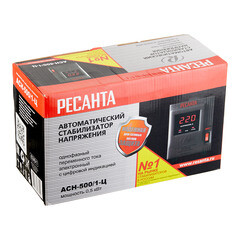Стабилизатор напряжения Ресанта АСН-500/1-Ц однофазный 220 В 0,5 кВт переносной - фото 2