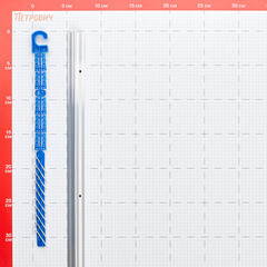 Порог алюминиевый угловой внутренний 19х19х1800 мм без покрытия - фото 2