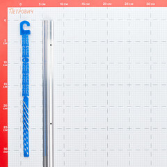 Порог алюминиевый угловой внутренний 19х19х900 мм без покрытия - фото 2